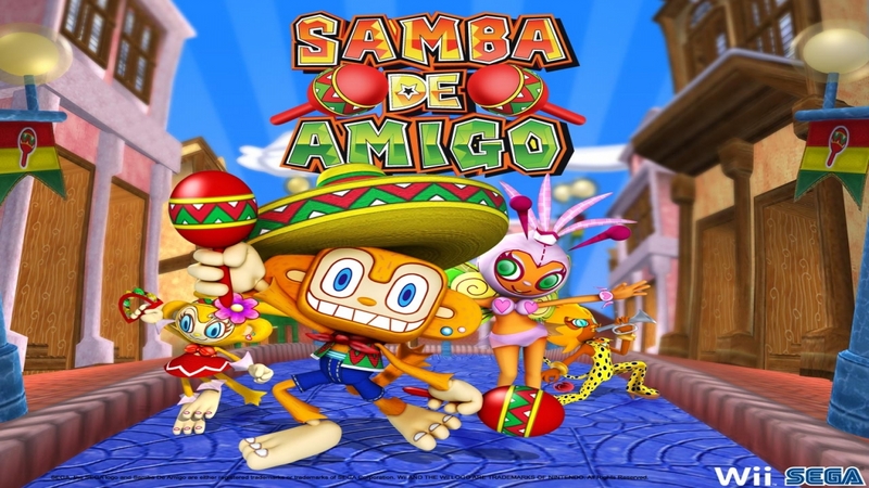 Kody do Samba de Amigo (WII)