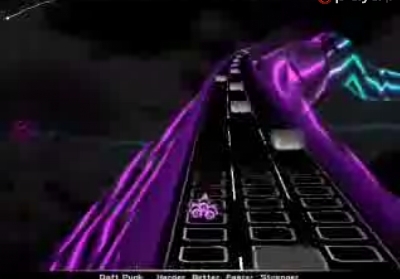 Audiosurf - Rick Astley: Never Gonna Give You Up