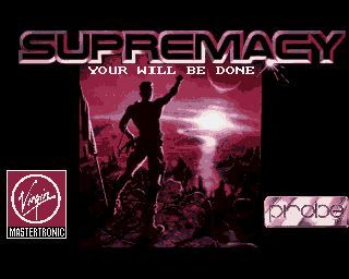 Supremacy - intro & gameplay (Amiga)