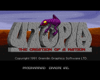 Utopia: The Creation of a Nation (Amiga) - Muzyka z menu