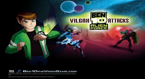 Kody do Ben 10: Alien Force - Vilgax Attacks (Wii)