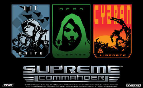 Supreme Commander - muzyka z gry (Risk relief and victory)
