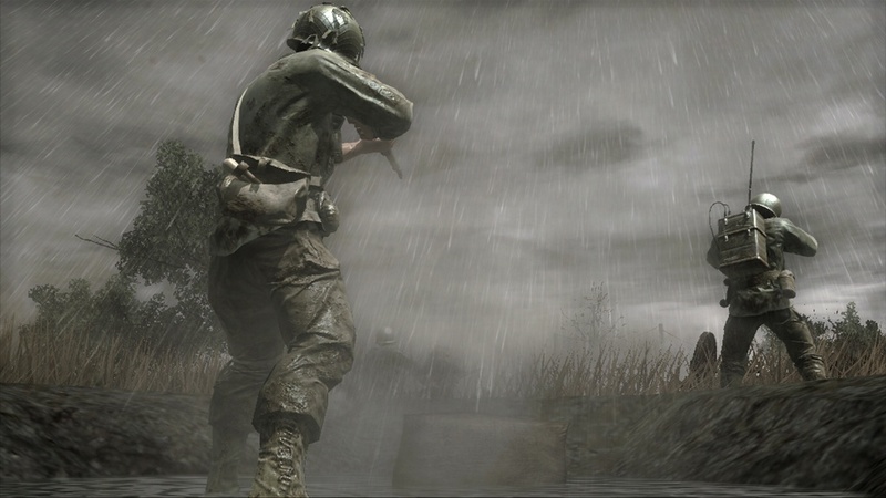 Call of Duty: World at War - gameplay desant
