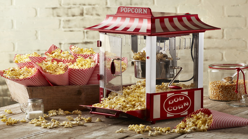 Maszyny do domowego popcornu - urozmaicenie codziennych rozrywek