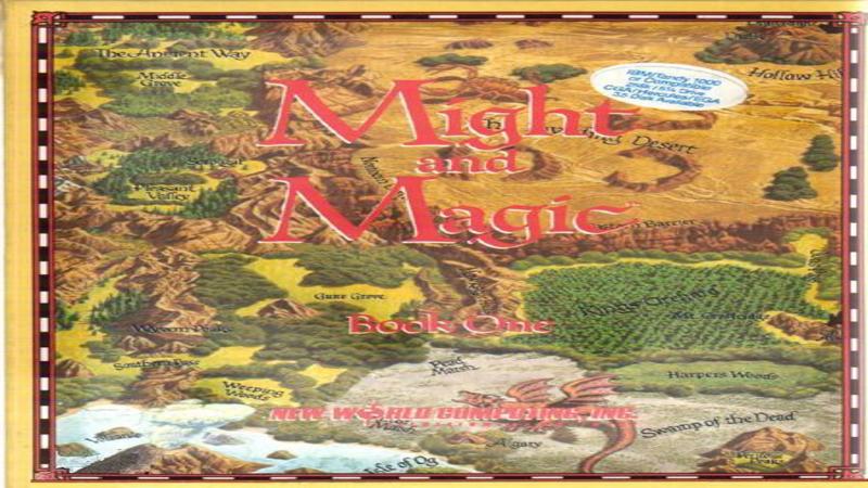 Might and Magic I - intro i gameplay (DOS)