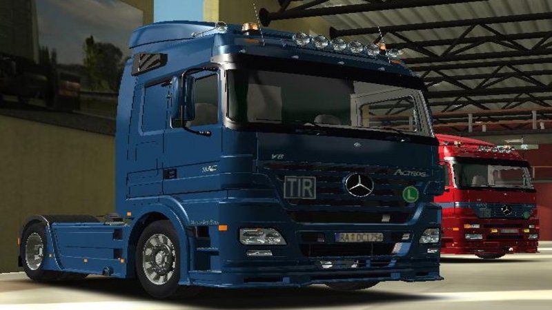 Euro Truck Simulator (PC) - Ciężarówki Mercedes-Benz Actros 1840