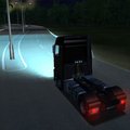 Euro Truck Simulator (PC) - Światła Xenonowe (Turkusowe)